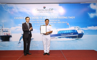 Tàu cao tốc hợp kim nhôm của GreenlinesDP chính thức hạ thủy.