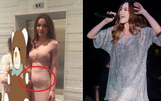 Xôn xao bức ảnh Hồ Ngọc Hà với vòng 2 to bất thường