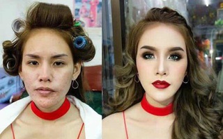 Dù biết makeup và công nghệ là "vi diệu", nhưng thần thánh đến mức này thì quả thật khó nói nên lời