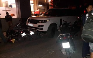 Hà Nội: Tạm giữ thanh niên trộm xe Range Rover đâm hàng loạt xe máy trên đường bỏ chạy