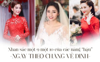 Khó mà phân được cô dâu nào đẹp hơn khi tất cả đều mang nhan sắc Hoa hậu, Á hậu