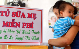 Ngọt ngào tủ sữa mẹ miễn phí của bà mẹ hai con ở Sài Gòn