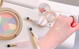 Giờ đây phấn Cushion đã tích hợp cả che khuyết điểm, giúp các nàng tiết kiệm thời gian