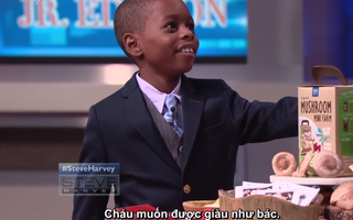 Cậu bé 7 tuổi gây sốc khi đòi trở thành tỷ phú giống Steve Harvey