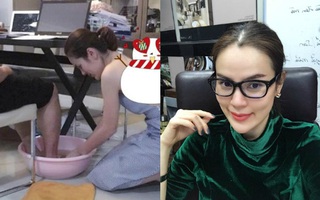 Cận ngày 8/3, bức ảnh nữ doanh nhân xinh đẹp rửa chân cho chồng "vì nghĩa" khiến dân mạng xôn xao
