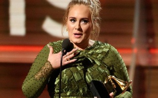 Chỉ cần xuất hiện là Adele càn quét hết các giải thưởng của Grammy 2017