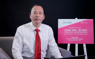 Tọa đàm trực tuyến "Chăm sóc, vệ sinh vùng nhạy cảm đúng cách: Lời khuyên cho tất cả chị em"