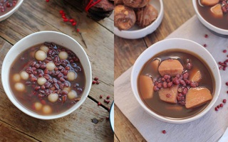 Làm nhanh ăn ngon với 2 món chè đậu đỏ thanh mát