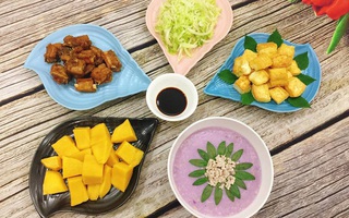 Mâm cơm 5 món chỉ chưa tới 90k chuẩn không cần chỉnh cho ngày đầu đông