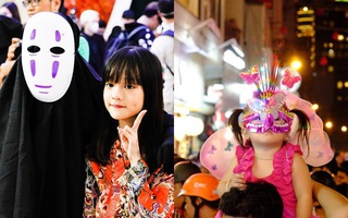 Những phù thủy, Elsa nhí siêu đáng yêu khuấy đảo không khí Halloween Sài Gòn, Hà Nội