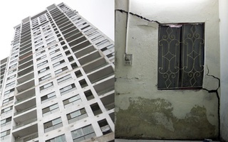 Hà Nội: Chung cư Five Star xây bể phốt làm nứt nhà dân, có người phải đi nơi khác ở