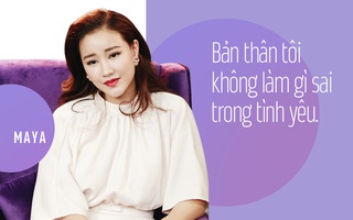 Maya: Trong lúc anh Hà Dũng gặp khó khăn kinh tế, tôi đã chủ động ra đi