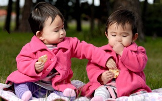 Con cái là lộc trời cho, sinh đôi thật lắm lợi ích nên mẹ chẳng cần lo nghĩ gì