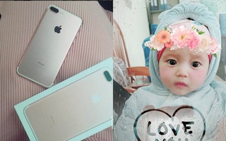 Nhờ cư dân mạng giúp đỡ 4000 like đổi Iphone 7, cô vợ trẻ nhận được số like đủ... 3 chiếc Iphone