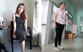 Ngày bình thường của cô gái bị tàu cán mất 1 chân đang nỗ lực hết mình để mua "chân mới"