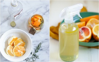 Chỉ mất 2 phút, bạn đã có một bình xịt khử mùi giúp nhà thơm mát