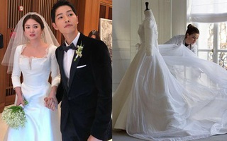 HOT: Dior hé lộ những bức hình hiếm có về quá trình tạo nên chiếc váy cưới của Song Hye Kyo