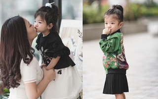 Bé Ella: cô nhóc 2 tuổi với phong cách "đẹp miễn bàn" nhờ diện đồ mẹ tự thiết kế