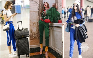 Đừng chê đồ thể thao là xuề xòa, giờ đây nó đang là xu hướng được cả dàn sao tích cực lăng xê