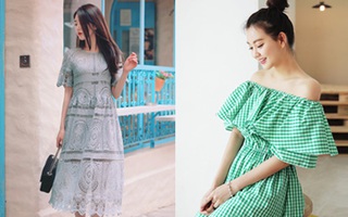 Bên cạnh váy hoa, thì vẫn còn 5 mẫu váy để các nàng diện vừa đẹp vừa mát hè này