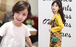 Thiên thần nhí 8 tuổi xinh lung linh, giống Kim Ji Won "như tạc"