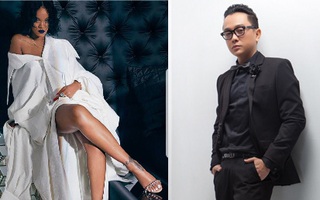 Rihanna đặc biệt ưu ái thiết kế trong BST "Em hoa" của NTK Công Trí