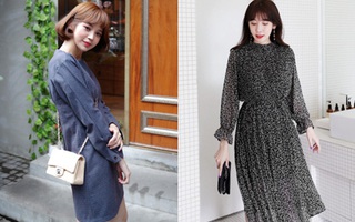 Thu này, nếu muốn thật xinh đẹp duyên dáng các nàng hãy diện 1 trong 5 mẫu váy liền này