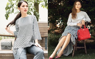 Nhanh tay sắm ngay váy áo kẻ caro bởi hè năm nay đi đến đâu cũng thấy đấy nhé!