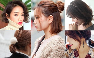 Những gợi ý hay ho cho các nàng tóc ngắn tha hồ biến hóa chơi Tết