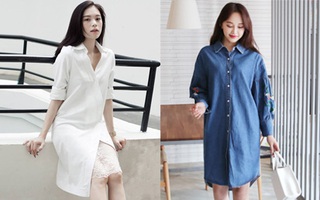 Thời tiết mát mẻ, nàng công sở tha hồ đẹp xinh với đủ kiểu váy sơmi đến sở làm mỗi ngày