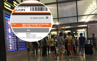 Hành khách chết điếng vì chuyến bay đi Úc đã khởi hành trước 4 tiếng nhưng hãng không báo trước?