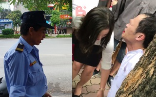 Lời kể người chứng kiến vụ vợ hô cướp, chồng bị dân truy đuổi đánh gãy răng gây náo loạn ở Hà Nội