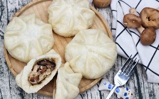 Hóa ra làm bánh bao gà nấm đang hot chỉ đơn giản thế này thôi!