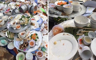 Núi cao vực sâu cũng không khiến nàng dâu nản lòng bằng việc 1 mình rửa "bãi chiến trường" thế này
