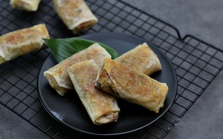 Cuối tuần đổi vị cho cả nhà với món nem rau củ cực ngon