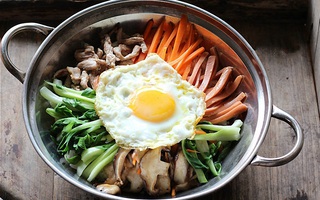Bữa trưa ngon ngất ngây với cơm trộn chuẩn kiểu Hàn Quốc