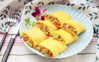Ngày nghỉ đãi cả nhà ăn sáng ngon miệng với món bánh crepe ngon lạ