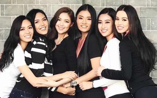 Hoa hậu Mỹ Linh có nhan sắc đồng đều với dàn thí sinh Đông Nam Á tại Miss World