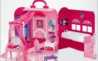 Khám phá bộ nhà búp bê Barbie lộng lẫy được bé gái yêu thích có giá gần 2 triệu đồng