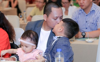 Nguyễn Hải Phong tham gia "Bố ơi, mình đi đâu thế" mùa 4: Khó khăn của tôi là tròn trịa quá!