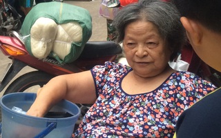 Cụ bà 80 tuổi thoát chết thần kỳ trong đám cháy