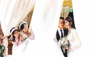 Đám hỏi “màu hường” yêu không để đâu cho hết của cặp đôi bạn học thuở ô mai