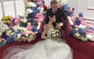 Á quân Next Top Model 2012 Kha Mỹ Vân lên xe hoa với chồng Tây tại Paris