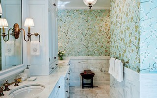 15 thiết kế dưới đây sẽ chứng tỏ cho bạn thấy sự quan trọng trong trang trí tường nhà tắm
