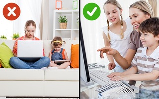 Cấm cản sẽ rất khó, hãy thử cách này để con chơi điện thoại, xem ti vi một cách thông minh