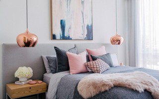 Những không gian phòng ngủ đẹp quyến rũ với gam màu xám không thể không yêu 