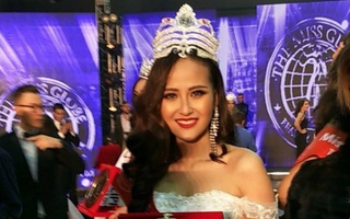 Khánh Ngân xuất sắc đăng quang Hoa hậu tại Miss Globe 2017