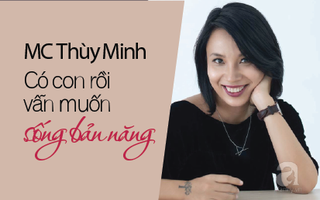 MC Thùy Minh - bà mẹ "lắm lời" nhất showbiz Việt: Có con rồi vẫn muốn sống thật bản năng!