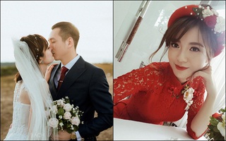 Hot girl M.U Tú Linh rạng rỡ trong lễ ăn hỏi cùng chàng trai mà cô thầm cảm mến từ năm... lớp 3