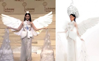 Á hậu Thùy Dung bị chỉ trích thiếu tôn trọng nhà thiết kế, làm "mất giá trị bộ trang phục"